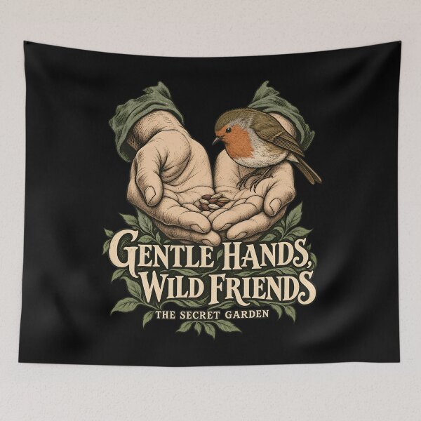 Item preview, The Secret Garden – Gentle Hands, Wild Friends designed and sold by Fenay Designs.