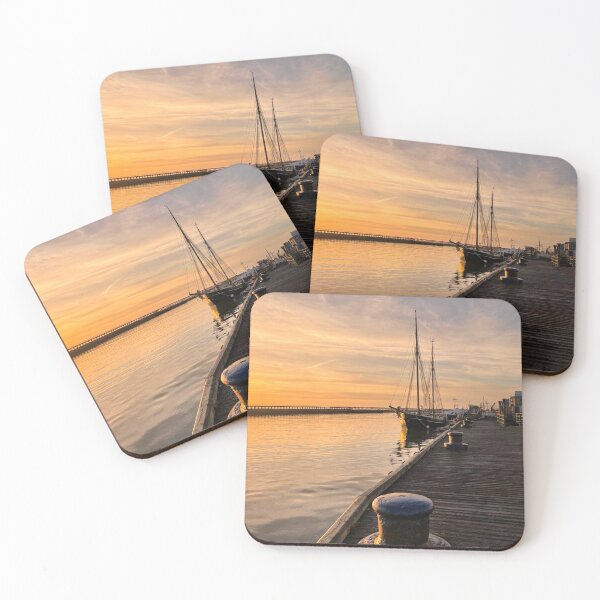 Item preview, Autumn Sunrise over The River Blyth designed and sold by Violaman.
