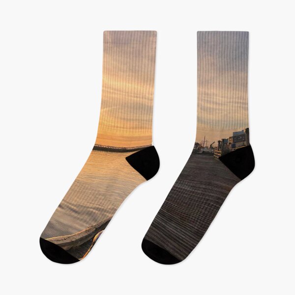 Item preview, Autumn Sunrise over The River Blyth designed and sold by Violaman.