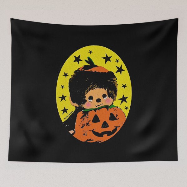 Item preview, Monchhichi Pumpkin Halloween designed and sold by Nekoojimeo.