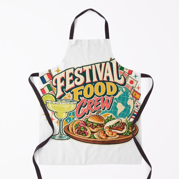 Item preview, Festival Food Crew Retro World Food Tour Tasting Squad designed and sold by yaney85.