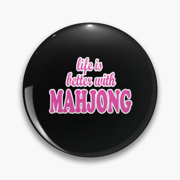 Item preview, Life Is Better With Mahjong designed and sold by NinniSilver.