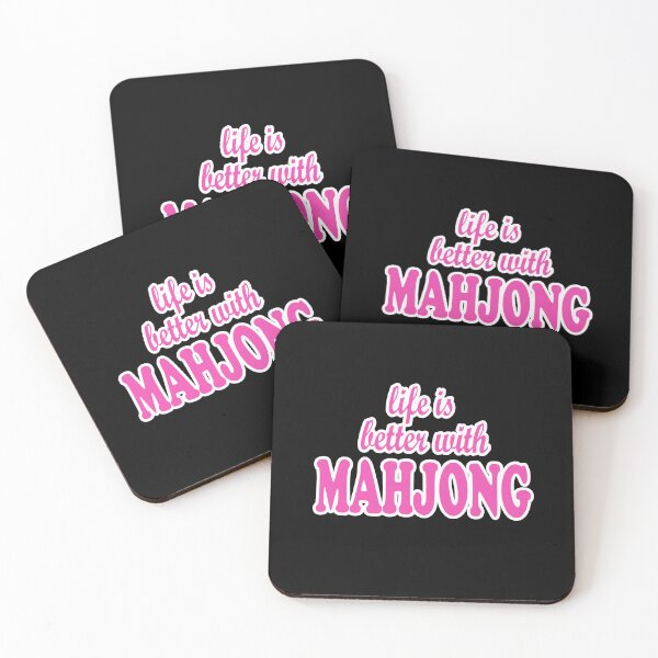 Item preview, Life Is Better With Mahjong designed and sold by NinniSilver.
