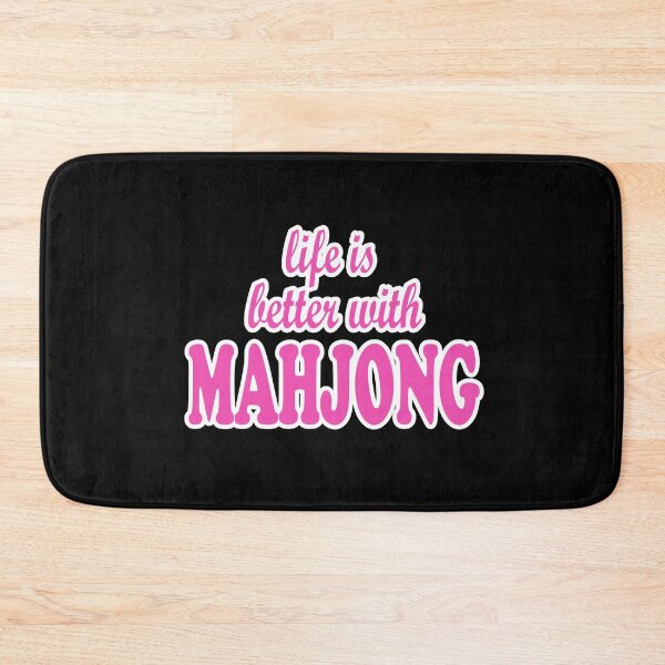 Item preview, Life Is Better With Mahjong designed and sold by NinniSilver.