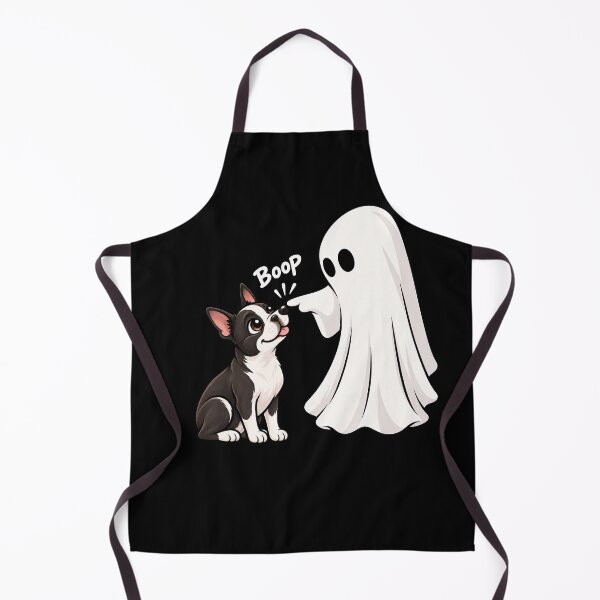 Item preview, Funny Ghost Boston Terrier Dog Boop Halloween Design Mom Dad designed and sold by rafaeltto.