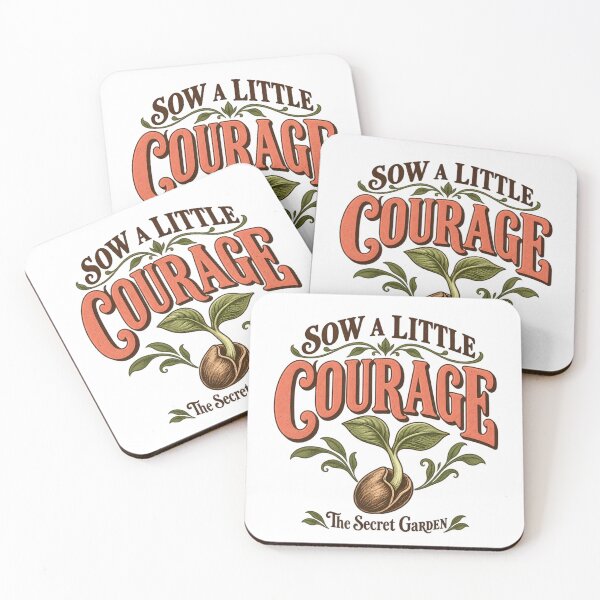 Item preview, The Secret Garden – Sow a Little Courage designed and sold by Fenay Designs.