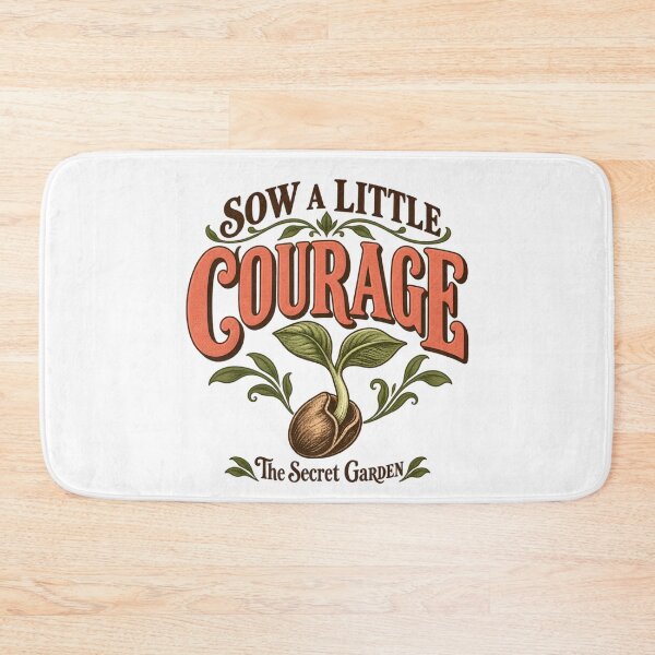 Item preview, The Secret Garden – Sow a Little Courage designed and sold by Fenay Designs.