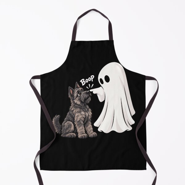 Item preview, Funny Ghost Bouvier des Flandres Dog Boop Halloween Design Mom Dad designed and sold by rafaeltto.
