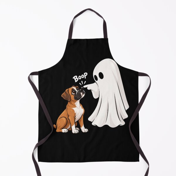 Item preview, Funny Ghost Boxer Dog Boop Halloween Design Mom Dad designed and sold by rafaeltto.