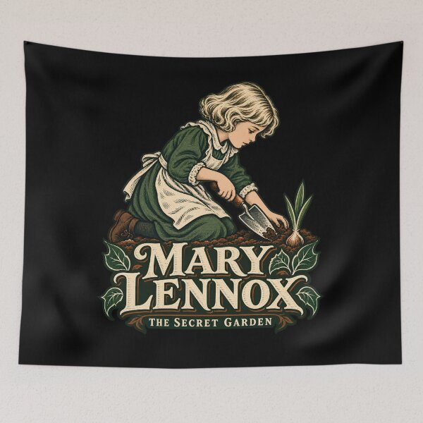 Item preview, The Secret Garden – Mary Lennox Plants Hope designed and sold by Fenay Designs.