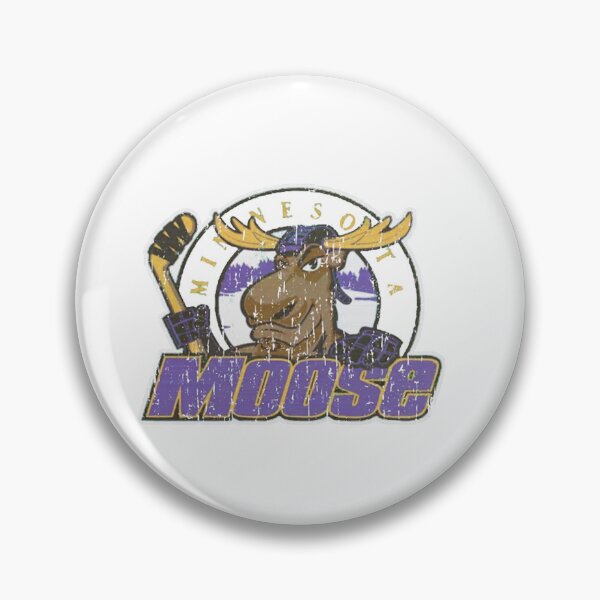 Item preview, Traditional Ice Hockey Moose Mascot Circular Crest designed and sold by GertrudHauser.