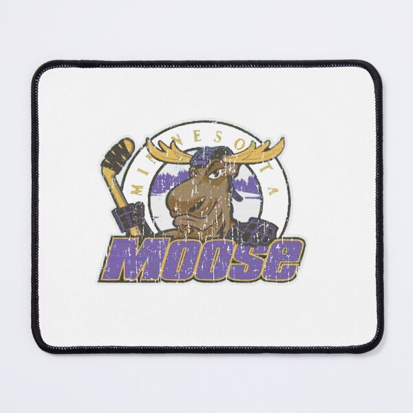 Item preview, Traditional Ice Hockey Moose Mascot Circular Crest designed and sold by GertrudHauser.