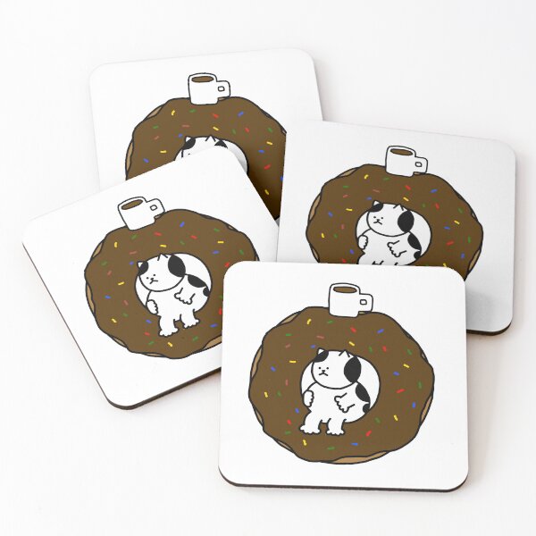 Item preview, a Cat on a donut designed and sold by superbaechoo.