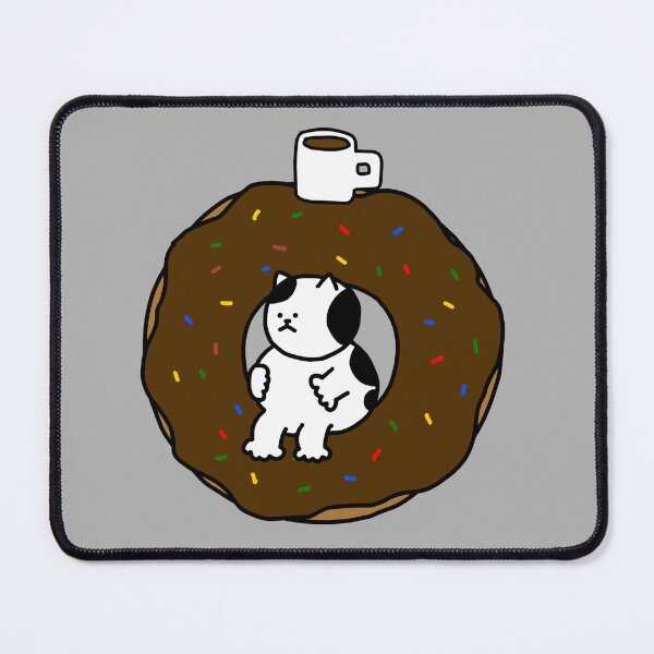 Item preview, a Cat on a donut designed and sold by superbaechoo.
