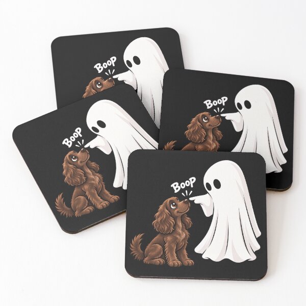 Item preview, Funny Ghost Boykin Spaniel Dog Boop Halloween Design Mom Dad designed and sold by rafaeltto.