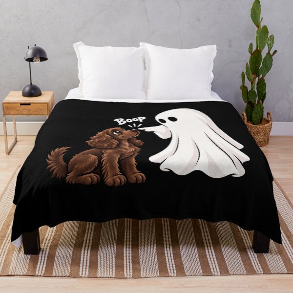 Item preview, Funny Ghost Boykin Spaniel Dog Boop Halloween Design Mom Dad designed and sold by rafaeltto.