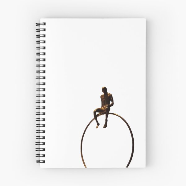 Item preview, Perched - Bronze Figure on Ring Minimalist Art designed and sold by PlumpCheekCo.