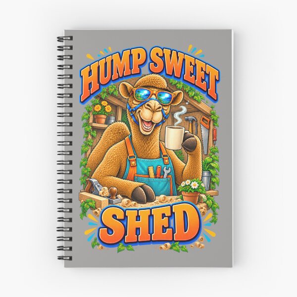Item preview, Hump Sweet Shed – Funny Lifestyle and Pets T-Shirt – Funny Camel T-Shirt Animal Graphic Camel T-Shirt designed and sold by Camel & Quirk.