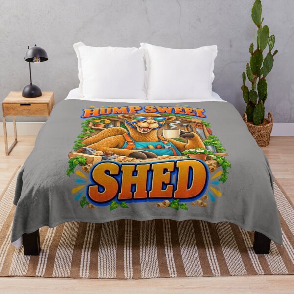 Item preview, Hump Sweet Shed – Funny Lifestyle and Pets T-Shirt – Funny Camel T-Shirt Animal Graphic Camel T-Shirt designed and sold by Camel & Quirk.