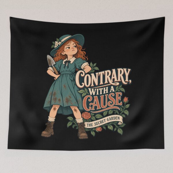 Item preview, The Secret Garden – Contrary, with a Cause designed and sold by Fenay Designs.