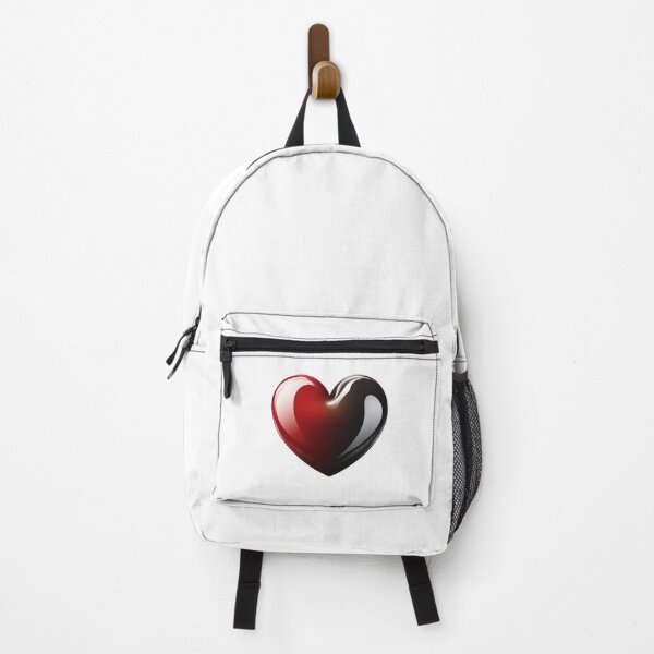 Item preview, Red and black heart logo designed and sold by MiraCleAI.