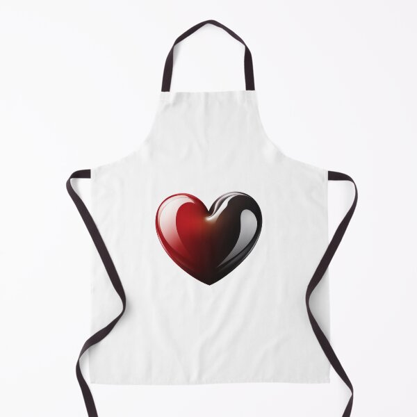 Item preview, Red and black heart logo designed and sold by MiraCleAI.