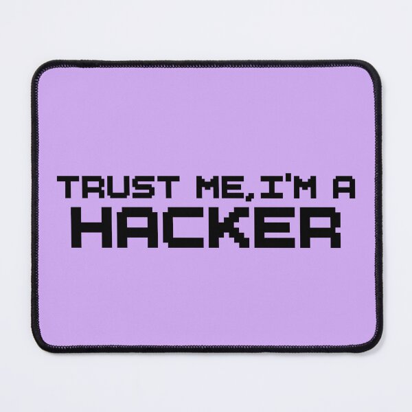 Item preview, Trust Me I’m a Hacker – Bold Typography Sticker designed and sold by tviyluv.