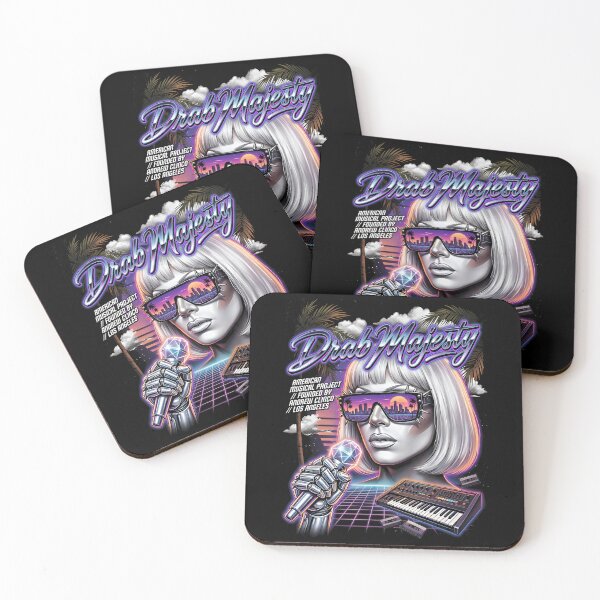 Item preview, Drab Majesty Original Aesthetic Fan Design designed and sold by Luckydrew.