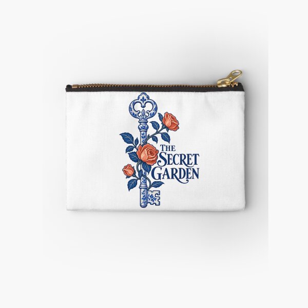 Item preview, The Secret Garden – Blue China Key and Roses designed and sold by Fenay Designs.