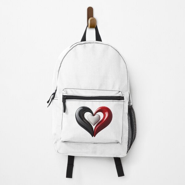 Item preview, Red and black heart logo designed and sold by MiraCleAI.