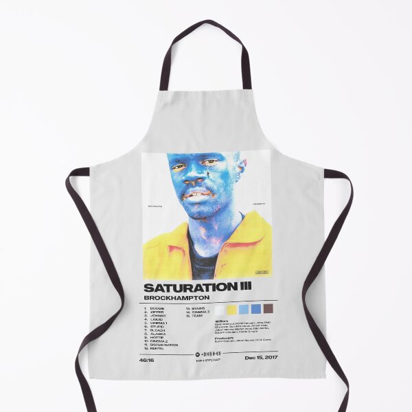 Item preview, SATURATION III by BROCKHAMPTON - Tracklist Art designed and sold by FourthWall Prints.