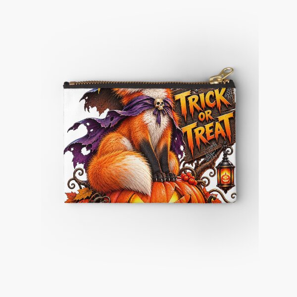 Item preview, Cute Witch Fox Trick or Treat Halloween T-Shirt Design designed and sold by KIDEnia.