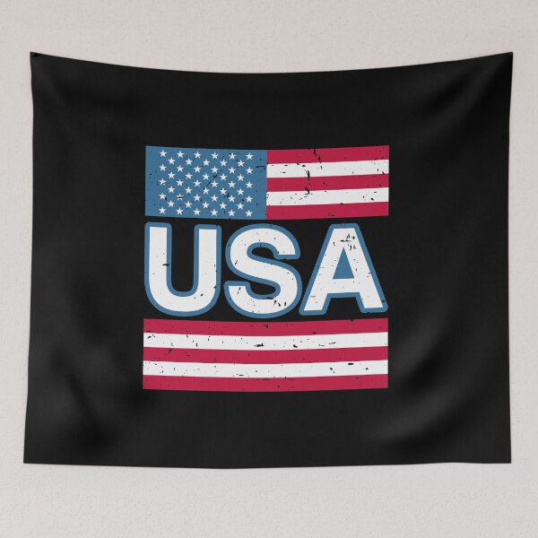 Item preview, Distressed USA Flag Stars and Stripes Design designed and sold by AhmedZouita.