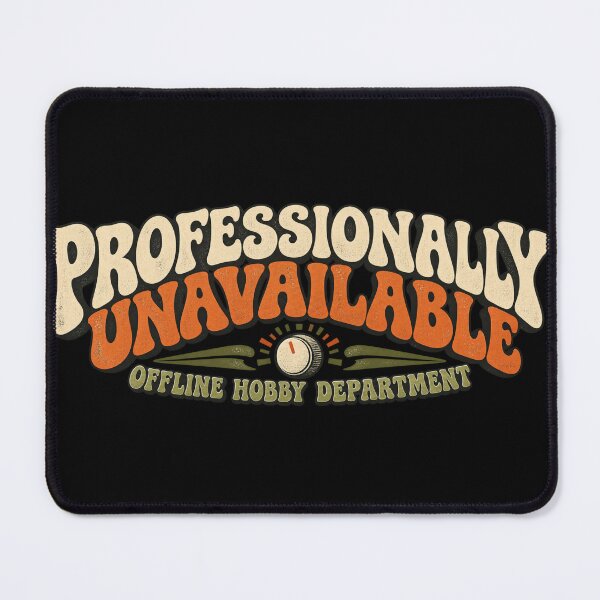 Item preview, Professionally Unavailable – Retro Offline Hobby Department designed and sold by Golden Era Studio.
