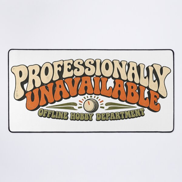 Item preview, Professionally Unavailable – Retro Offline Hobby Department designed and sold by Golden Era Studio.