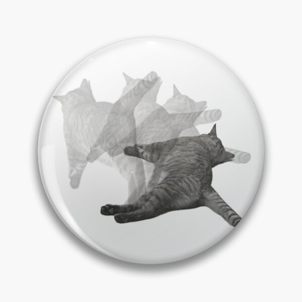 Item preview, Silly Tabby Cat Dramatic Fall Motion Blur Meme designed and sold by fahiko.