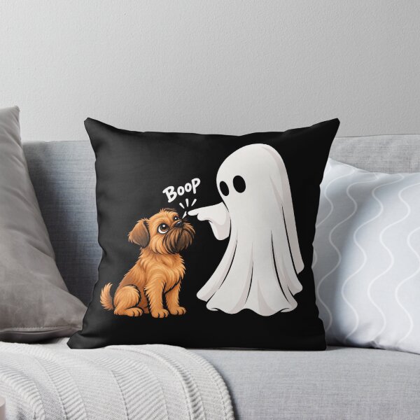 Item preview, Funny Ghost Brussels Griffon Dog Boop Halloween Design Mom Dad designed and sold by rafaeltto.