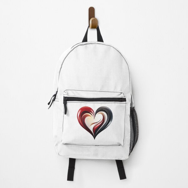 Item preview, Red and black heart logo designed and sold by MiraCleAI.