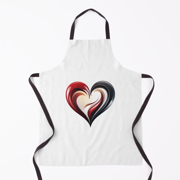 Item preview, Red and black heart logo designed and sold by MiraCleAI.