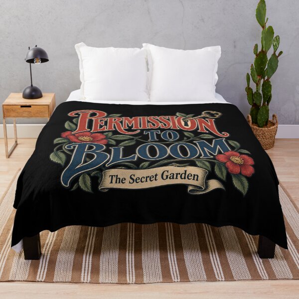 Item preview, The Secret Garden – Permission to Bloom designed and sold by Fenay Designs.