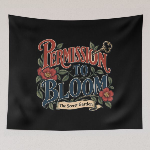 Item preview, The Secret Garden – Permission to Bloom designed and sold by Fenay Designs.