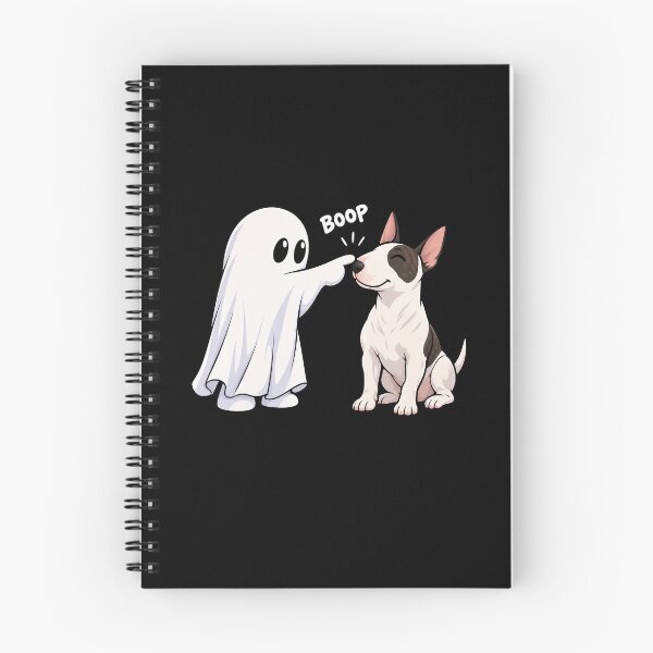 Item preview, Funny Ghost Bull Terrier Dog Boop Halloween Design Mom Dad designed and sold by rafaeltto.
