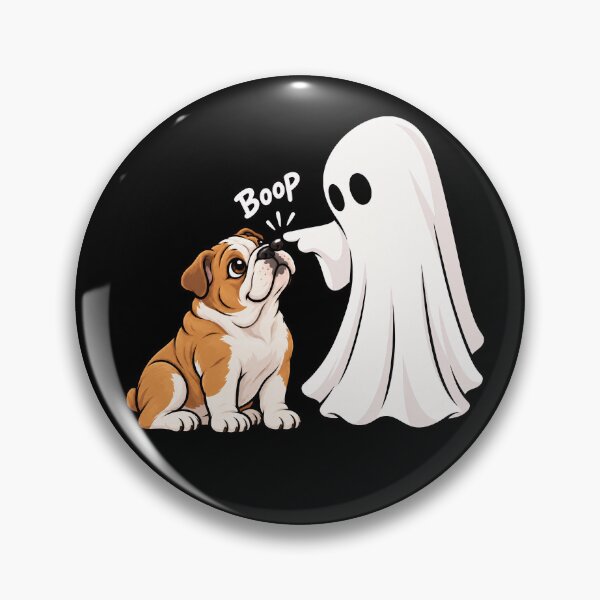 Item preview, Funny Ghost Bulldog Boop Halloween Design Mom Dad designed and sold by rafaeltto.