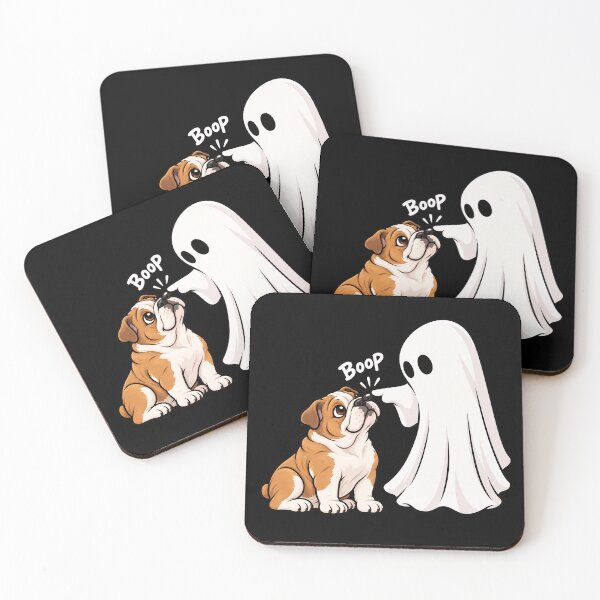 Item preview, Funny Ghost Bulldog Boop Halloween Design Mom Dad designed and sold by rafaeltto.