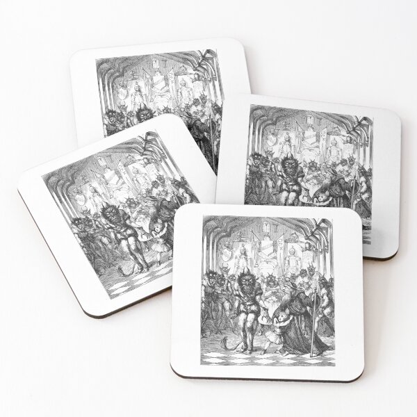 Item preview, Vintage Ingoldsby Legends Gothic Folklore Woodcut Plate 7 designed and sold by Antique Science Press.
