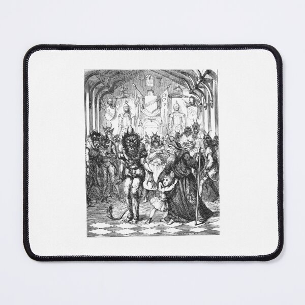 Item preview, Vintage Ingoldsby Legends Gothic Folklore Woodcut Plate 7 designed and sold by Antique Science Press.