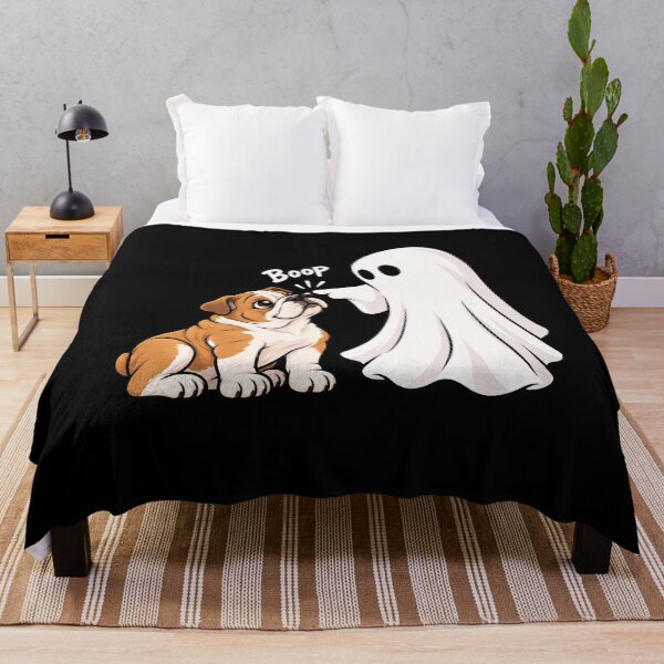 Item preview, Funny Ghost Bulldog Boop Halloween Design Mom Dad designed and sold by rafaeltto.