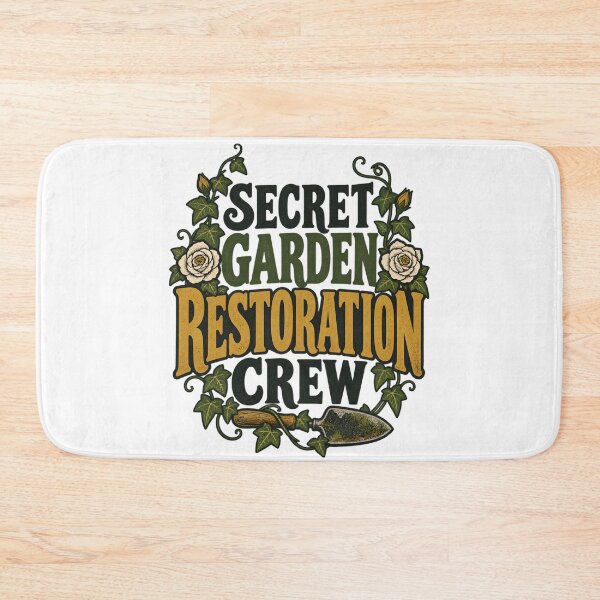 Item preview, The Secret Garden – Restoration Crew designed and sold by Fenay Designs.