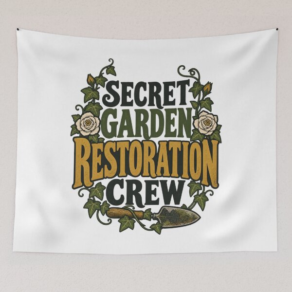 Item preview, The Secret Garden – Restoration Crew designed and sold by Fenay Designs.
