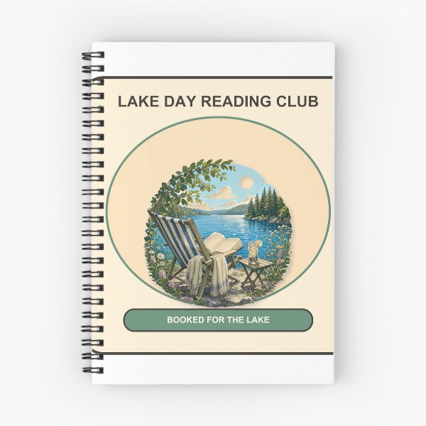 Item preview, Lake Day Reading Club designed and sold by Cozy Boo Club.